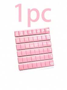 80pcs Pink Series Manicure Tool Kit, 48-Slot Reusable Nail Art Clay, 10 Nail Art Stands + 2 Clear Ba - Pink - View 13