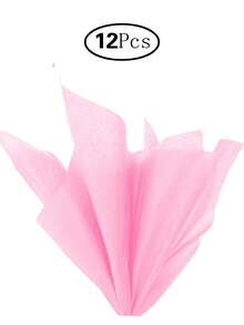 TIMBLESSING 12Pcs 60pcs 120pcs Lotus Pink Colored Tissue Wrapping Paper, Large Size 20x26in(50x66cm), Multi-Purpose Colored Wrapping Paper Tissues - Dusty Pink - View 7