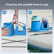 Surfboard Kayak Drink Cup Phone Holder With Strap To Secure Drink And Phone - Fixed Bracket - View 10