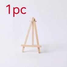 1/10pcs Portable Wooden Tripod Easel, Sturdy Painting Easel, Multi-Functional Mini Easel, Suitable For Adult Artists Painting And Photo Display, Back To School Art Supplies Easel Stand - A - View 8
