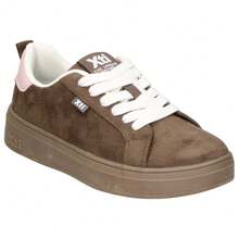 XTI Women Wedge Sneakers - Brown - View 2