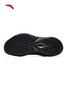 Anta Men's Low-Top Basketball Shoes Breathable Mesh Nitrogen Technology Rebound Sports Shoes - Black/Orange/Purple - View 7
