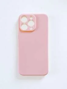 1pc 5 Colors Optional Solid Matte Phone Case Covers Unisex Minimalist All-Match Style Daily Versatile Black Beige Pink Blue Purple TPU Soft Shell Full Coverage Anti-Drop Compatible With IPhone Case,Compatible With IPhone17 /Compatible With IPhone17 Promax/Compatible With IPhone16 /Compatible With IPhone 15 /Compatible With IPhone 14 Pro Max Fast Shipping - Multicolor - View 50
