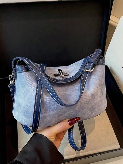 Elegant Women's Shoulder Bag, Large Capacity Handbag & Crossbody Bag, Fashionable Commuter Versatile Design, Premium Texture Wear-Resistant & Waterproof Material, Slimming & Sophisticated Casual Travel Essential
