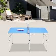 Ping Pong Tisch Tischtennis Tisch Klappbarer Tisch - 1 Stk. - Übersicht 7