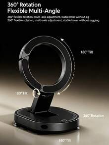 This Portable Adjustable 3-In-1 Multi-Function Phone Stand Is Suitable For Various Life Scenarios, Meeting Daily Use And Travel Needs - Multicolor - View 5