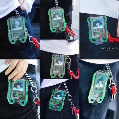 EN/HYPEN Card Holder, K-Pop Fan Support, Popular Photo Card, Storage Sleeve, JAKE, NIKI, HEESEUNG, SUNGHOON Cartoon Merchandise, Bag Charm, Holiday Gift, Birthday Gift, Fan Support Gift
