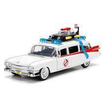 Simba Jada Toys Hollywood Rides Ghostbusters ECTO‑1 1:24 Scale Die‑Cast Vehicle, White Collectible Display Toy For Movie Fans & Hobby Collectors - Multicolor - View 7