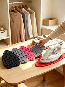 1pc Heat-Resistant Silicone Ironing Pad, Multi-Functional Household Ironing Mat, Thickened Anti-Scald, Ironing Board Pad - Multicolor - View 5