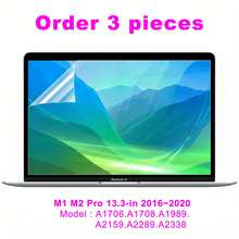 3 قطع فيلم حماية الشاشة المضاد للانعكاس ل- Neo 13 بوصة A3404 A18 Pro 14 16 M5 M4 M3 Air 13 15 بوصة 2026 فيلم حماية مطفي مضاد للانعكاس والخدش ل- Pro 13 بوصة M2 M1 مضاد للبصمات - مشاهدة 12