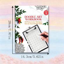 1pc Mandala Theme Tracing Notebook For Adults And Seniors, Suitable For Beginners And Zero-Based Learners - Single Piece - View 10