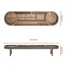 Compact Wooden Desk Organizer - Perfect For Pens, Fashion Glasses, Phone And Keyboard Tray - Minimalist Design Durable Wooden Office Accessory, Natural Finish, Ideal Gift For Father's Day, Christmas, Birthday, Office Supplies And Corporate Gifts, Desk Decor, Workspace Organization, Streamlined Design - Multicolor - View 4