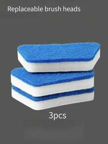 4/3/2pcs Long Handle Bathroom Sponge Brush, Multi-Functional Bathtub Tile Scrubber, Replaceable Brush Head, Lightweight Cleaning Tool, Suitable For Shower, Wall, Floor, Glass, Sink, Toilet, Kitchen Countertop, Home Bathroom Cleaning And Daily Use - Multicolor - View 11