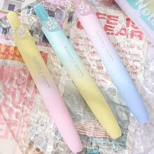 3 buah Pulpen Gel Tarik Ujung CS 0.5mm Motif Buah Biru, Gradien Rainbow Sweetheart, Pulpen Doudou Buah Biru 3.0 Versi Terbaru, Tersedia dalam Dua Seri Warna Bubble Candy/Rainbow Sweetheart, Bodi Pulpen Macaron Gradien Lembut, Segar dan Menyejukkan, Penampilan Luar Biasa, Ujung Pulpen Presisi Tinggi CS 0.5mm, Aliran Tinta Merata dan Halus, Tulisan Halus dengan Gesekan Rendah, Tidak Ada Tinta yang Tersangkut atau Goresan pada Kertas, Cocok untuk Latihan Ujian, Mencatat, dan Menulis Sehari-hari - A - View 5