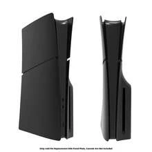 1 Set Slim Digital Edition Console Cover Plate For New 5 Slim, Compatible With PS5 Slim Disc Edition, Made Of Scratch-Resistant ABS Material With Matte Surface, Provides Protection For Gamers - View 7