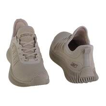 Skechers Bobs Geo-New Aesthetics - Beige Womens Sports Shoes - Champagne - View 5
