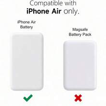 1pc/Compatible With Apple MagSafe External Battery Protective Case Air Power Bank Protective Shell Full Coverage Anti-Fall Anti-Scratch Wear-Resistant Soft Skin Feel Multi-Color Options, Gift For Him/Her (Battery Not Included) - Multicolor - View 3