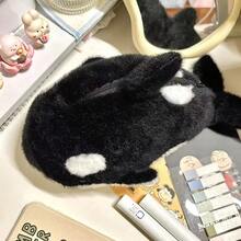 Kids Plush Backpacks - Black - View 11