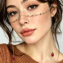 1pc Bohemian Style Minimalist Unique Exquisite Fashion Body Chain, Sexy Versatile For Women To Wear At Parties And Music Festivals, Holiday Gift - Multicolor - View 1