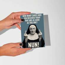1pc Humorous Vulgar Birthday Card With Envelope 18*13cm - Card Size 4.13in*5.8in, Humorous Joke Card Suitable For Men And Women - Adult Humorous Offensive Card Suitable For Friends, Him Or Her, Also Suitable As Back To School Supplies - Multiple Styles - View 6