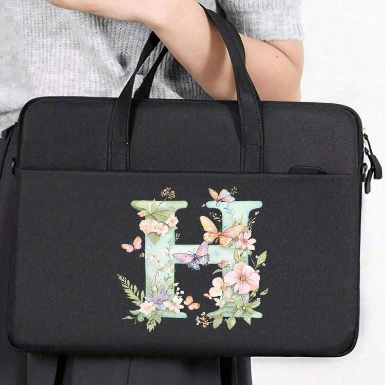 時尚簡約百褶雲朵手提包 新款百搭單肩腋下包 - 黑色 - 查看 24
