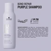 Schwarzkopf BlondMe Bond Repair Purple Shampoo 300ml - Shampoo - View 5