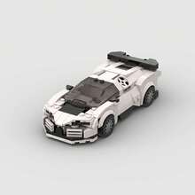 MIKEMENG 369/307/330/307/368/382 PCS Classic MOC Building Blocks Racing Car Set, Adult DIY Assemble Car Toy Model, Suitable For Collection, City Tech Champion Cup Series, Perfect As Birthday, Halloween, Christmas Gift For Boyfriend, Husband - Model - View 8