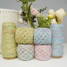 50g/1pc Colorful Dot Yarn Ball For Knitting Clothes, Hats, Scarves, Blankets And Bags - 50g/1pc - View 1