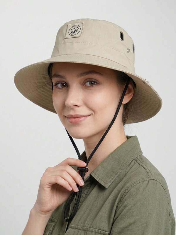 XIONGMAO Denim Bucket Hat, Wide Brim UV Protection Sun Hat For Hiking, Outdoor Activities & Sun Protection
