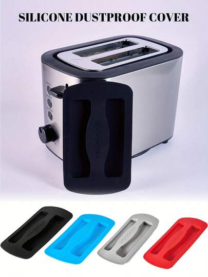 Silicone Toaster Dust Cover, Oven Dust Protection Cover, Household Toaster Silicone Dust Cover, Dust-Proof, Stain-Proof, Splash-Proof, Anti-Fouling, Toaster Top Cover Kitchen Appliance Protection Cover, Toaster Accessories