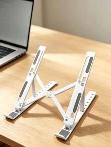 1 buah Dudukan Laptop, Dudukan Laptop Lipat dan Dapat Diatur untuk Meja, Dudukan Laptop Lipat & Dapat Diatur, Dudukan Meja untuk Cooler Pad Notebook, Dudukan Tablet Portabel Universal yang Dapat Diatur, Cocok untuk Semua Laptop - beraneka warna - View 8