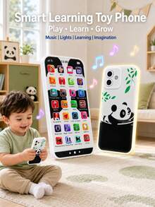 1pc Children's Early Education Multi-Function Toy, With Light And Music Phone, Boys And Girls Simulation Telephone, Ideal Gift For Kids - Multicolor - View 1