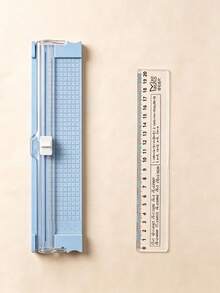 A4 Paper Cutter And Ruler Set, Suitable For DIY Card Making, Scrapbooking, Paper Crafting - Manual Operation, Portable, Suitable For Hobbyists And Office Use - Multicolor - View 8