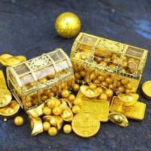 12/24 PCS Plastic Jewelry Box Packaging Box, Empty Gift Box Mini Jewelry Box, Suitable For Weddings, Bride Gift Giving Events, Birthday Parties, Storing Gifts And Small Gifts For Presents. - Treasure Chest Candy Box - View 6