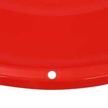 Round Snow Sled 1PCS Downhill Snow Scooter Snow Sled - Red - View 6