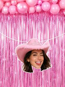 1/8/16/24pcs Customizable Portrait Bunting, Handmade Cut Paper Funny Face Portrait Garland, Perfect For Event Backdrop, Venue Atmosphere, Store Scene Decoration, Party Decor, Suitable For Parents, Colleagues, Friends, Couples, Birthday, Party, Halloween, Christmas - Multicolor - View 6