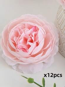 1/5/12/24/36 Stems Artificial Peony Flowers, Suitable For Wedding Party Decoration, Cake Decoration, Home Living Room Dining Table Decoration, Artificial Plants, Autumn Decoration, Room Decoration, Desktop Decoration, Garden Decoration, Etc. - Baby Pink - View 6