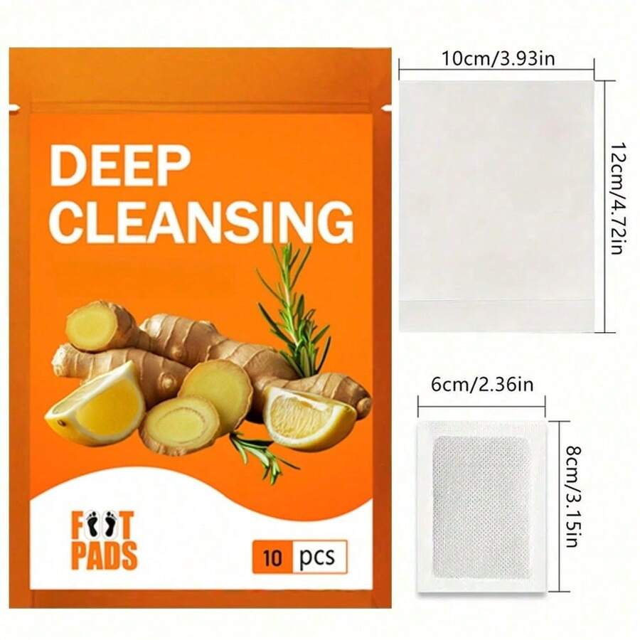 10pcs Foot Pads Foot Care Pads - Ginger - 40pcs - View 1