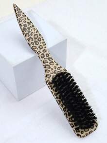 Boar Bristle Beard Comb, Beard Brush, Oil Hair Styling Comb, Hair Cleaning Brush, Flyaway Brush - Multicolor - View 11