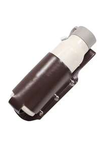 Leather Belt Bottle Cover (Excluding Bottles), Hiking Leather Beer Cover, Waist Hanging Storage Leather Cover, Bottle Protection Cover, Suitable For Outdoor Parties, Camping, Barbecue, Festivals - Multicolor - View 7