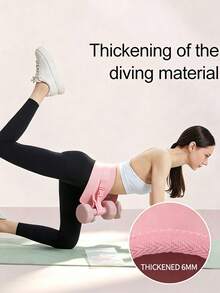 Exercise Hip Thrust Belt Dumbbell Hip Thrust Strap Thicken Hip Strap Cushion For Dumbbells Kettlebells Or Plates Slip Padding Suitable For Men Women Gym Or Home Workouts Hip Bridge Buttocks Exercise Gym Accessories - Multicolor - View 7
