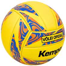Bola de Vôlei Oficial Kempa Control Sport Series - Amarelo - Visão 3