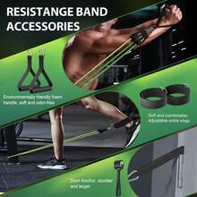 150LBS Military Green Resistance Band For Home Fitness Strength Training - Army Green - View 5