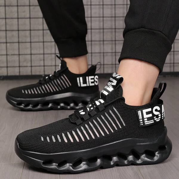 Men's Autumn Casual Sports Shoes, Comfortable Shock-Absorbing Fashion Running Shoes, Athletic Sneakers, Versatile For Daily Wear