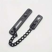 1pc Heavy Duty 304 Stainless Steel Door Chain Lock With Spring Anti-Theft Bolt - Protect Your Home With Polished Bolt Screw Accessories - Anti-theft Version - View 8