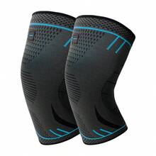 1 Pair Kids Knitted Knee Pads, Sports Knee Pads, Football Accessories, Professional Dance Training Protective Gear - Multicolor - View 13