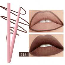 DIMSHOW Slouchy Person's Essential Automatic Rotating Lip Liner Pencil, No Sharpening Needed, Ultra-Fine Tip, Smooth Color, Waterproof And Sweat-Resistant, Easily Shape Lip Edges, Zero Mistakes For Makeup Beginners - Multicolor - View 12