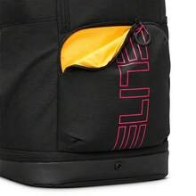Nike 中性戶外大容量可調節氣墊運動背包，尺寸約 50*30*22cm - 黑色/紅色 - 查看 9