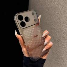 DECOPHONE Hollow 3-Layer Pattern Lightweight Phone Case, Compatible With Apple 17 Series Transparent Protective Shell - Black - View 4