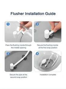Cofoe Sitz Bath For Toilet Seat - Yoni Steam Seat With Manual Flushing Device- Sitz Bath For Hemorrhoids And Postpartum Care - Portable Bidet Temperature Resistant - Universal Fit - View 8